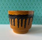 Vintage bloempot  ø14,5cm, Gebruikt, Rond, Binnen, Ophalen of Verzenden