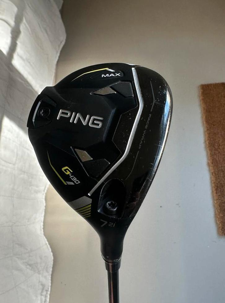 Ping G430 7 fairway wood stiff, Sport en Fitness, Golf, Zo goed als nieuw, Club, Ping, Ophalen of Verzenden