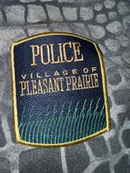 Pleasant Prairie Police patch, Ophalen of Verzenden, Amerika