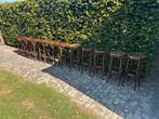 Thonet Barkrukken - Set, Ophalen, Met voetsteun, 60 tot 90 cm, Hout