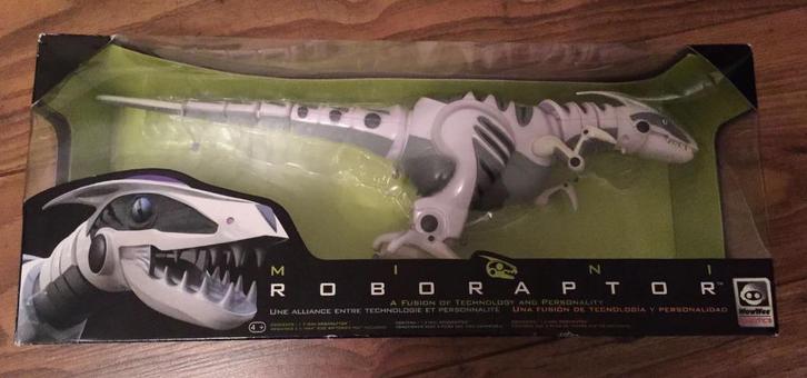 WowWee Mini Roboraptor robot Dinosaurus Speelrobot, Kinderen en Baby's, Speelgoed | Actiefiguren, Nieuw, Ophalen of Verzenden