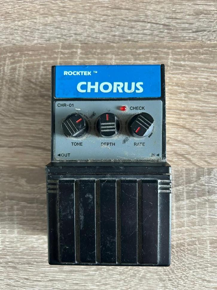 Vintage Rocktek CHR-01 Chorus, Muziek en Instrumenten, Effecten, Gebruikt, Chorus, Ophalen of Verzenden