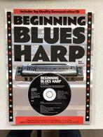 Don Baker, beginning blues harp, incl cd, mondharmonica, Muziek en Instrumenten, Bladmuziek, Mondharmonica, Les of Cursus, Nieuw