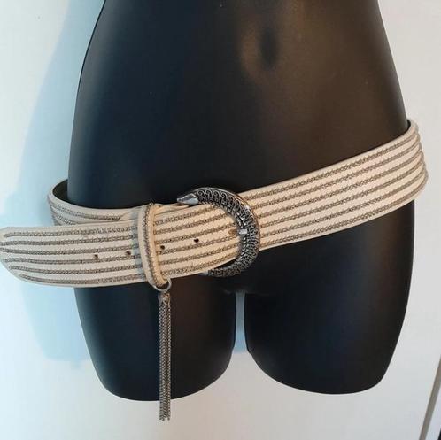Nanni (Pauw) ibiza riem, met spprt strass., Kleding | Dames, Riemen en Ceinturen, Gedragen, Tailleriem, 90 tot 100 cm, 3 tot 5 cm