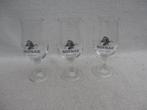 Drie HOFNAR bierglazen, Verzamelen, Biermerken, Ophalen of Verzenden, Gebruikt, Glas of Glazen, Overige merken