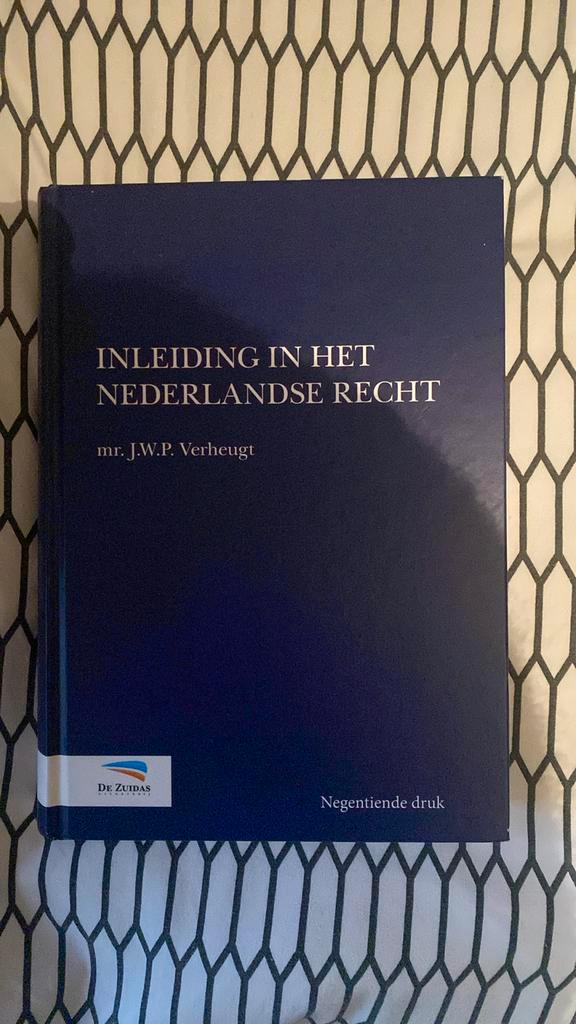 J.W.P. Verheugt - Inleiding in het Nederlandse recht, Boeken, Wetenschap, Zo goed als nieuw, Ophalen of Verzenden