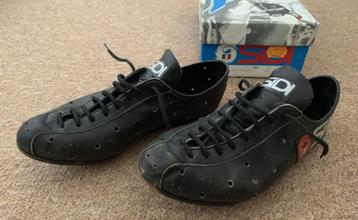 SIDI wielrenschoenen model titanium maat 41,5 eroica vintage beschikbaar voor biedingen