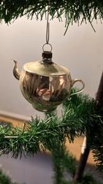 Oud Kerst ornament, Theepotje., Diversen, Kerst, Ophalen of Verzenden, Gebruikt