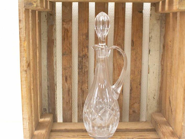 Glazen karaf 35017, Huis en Inrichting, Woonaccessoires | Vazen, Gebruikt, Overige kleuren, Minder dan 50 cm, Glas, Ophalen of Verzenden