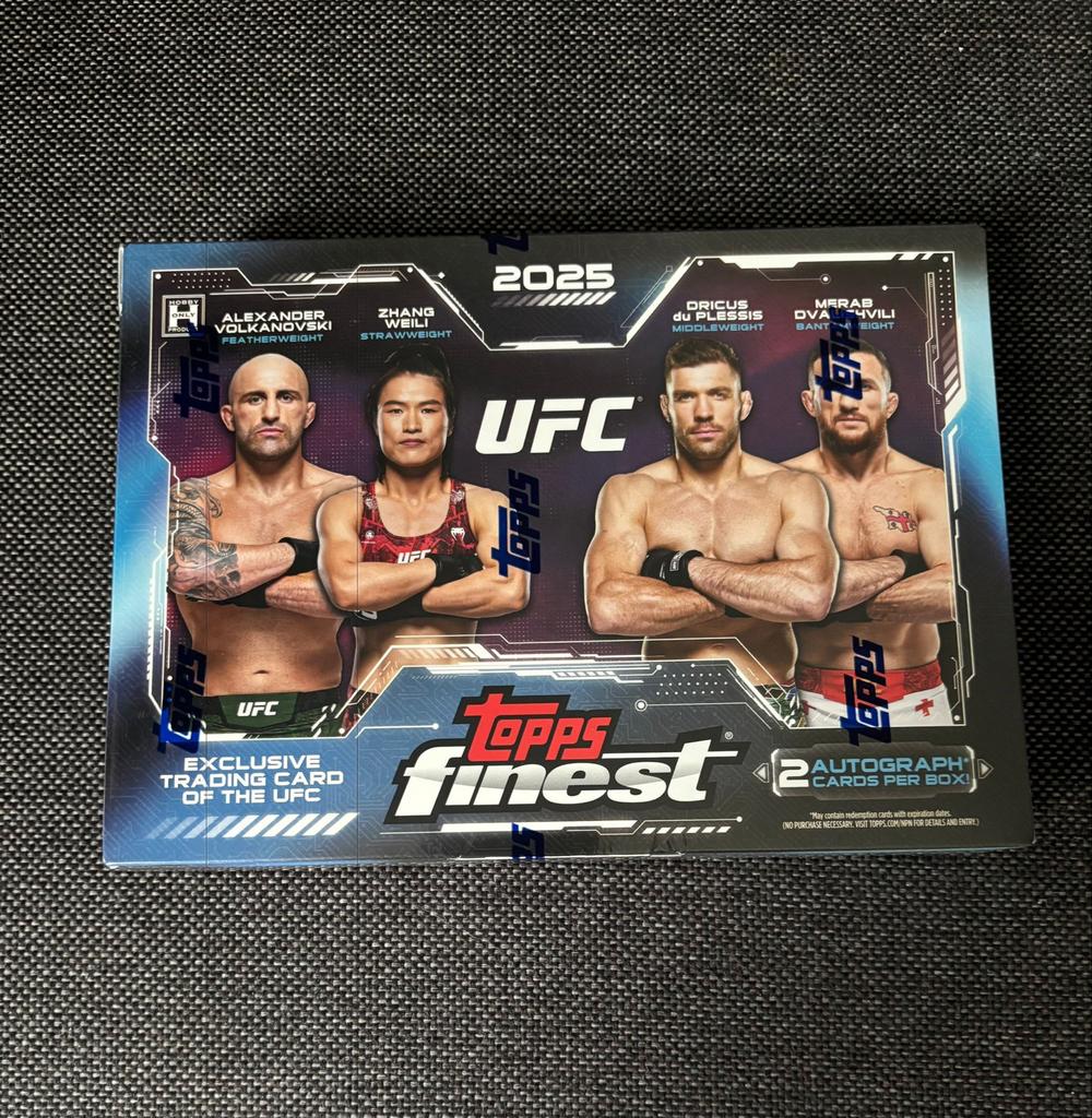 2025 UFC Topps Finest Hobby Box - 60 Kaarten, Ophalen of Verzenden, Nieuw