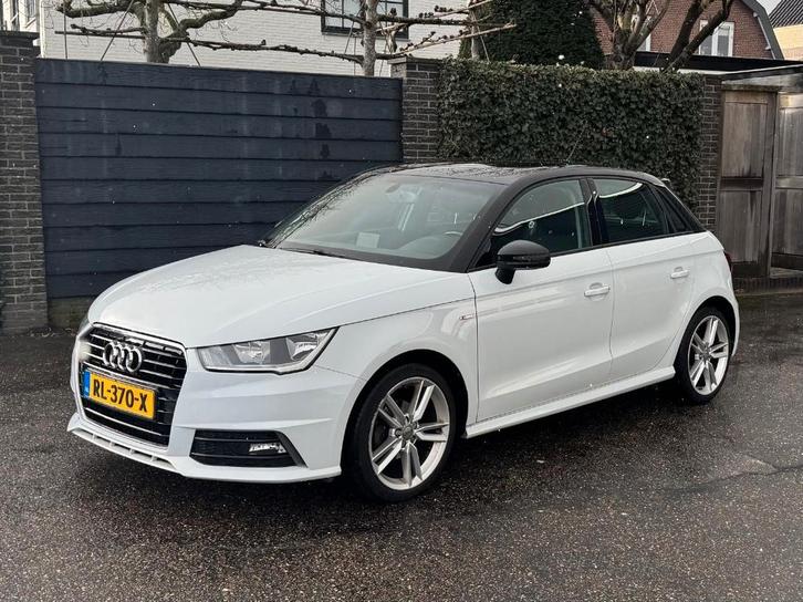 Audi A1 Sportback 1.0 TFSI Adrenalin 2018 Wit & Zwart, Auto's, Audi, Particulier, A1, ABS, Adaptieve lichten, Airbags, Airconditioning
