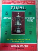 FA Cup Final 1974 Liverpool - Newcastle, Tickets en Kaartjes, Twee personen
