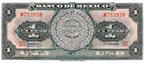 Mexico 1 peso 1970 - UNC, Verzenden, Midden-Amerika, Los biljet