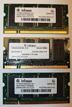 3x 256MB DDR geheugen, Computers en Software, RAM geheugen, Ophalen of Verzenden, Zo goed als nieuw, DDR, Desktop