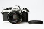 Chrome Nikon FM2N with nikkor 50mm 1:1.4 lens, Verzenden, Spiegelreflex, Nikon