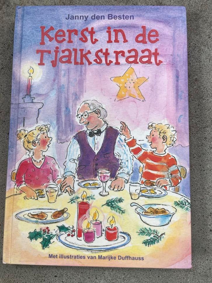 Kerst in de Tjalkstraat - Janny den Besten, Boeken, Kinderboeken | Jeugd | onder 10 jaar, Zo goed als nieuw, Fictie algemeen, Ophalen of Verzenden