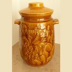 RUMTOPF-POT MET DEKSEL, Antiek en Kunst, Antiek | Keramiek en Aardewerk, Ophalen of Verzenden