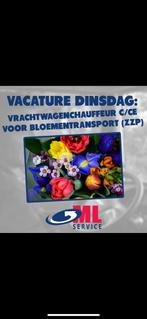 Chauffeur CE Bloemen en Planten ZZP mogelijk  ( Westland), Vacatures