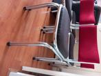 4 Eetkamerstoelen, Huis en Inrichting, Ophalen, Gebruikt, Overige kleuren, Metaal