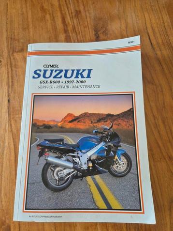 Suzuki GSX-R600 SRAD Werkplaatshandboek 1997-2000 beschikbaar voor biedingen