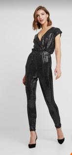 Toffe glitter jumpsuit Noisy May XL, Verzenden, Zo goed als nieuw, Maat 46/48 (XL) of groter, Zwart