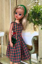 Vintage jurkje, schoudertas voor Sindy Fleur Barbie excl pop, Ophalen of Verzenden, Gebruikt, Kleertjes