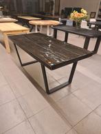 Nieuwe Kick collectie eettafel mangohout epoxy 180x90cm €265, Huis en Inrichting, Ophalen, ., Nieuw, .