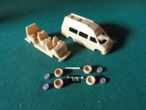1;43 Volkswagen T4 Westfalia Camper resin bouwmodel, Hobby en Vrije tijd, Modelauto's | 1:43, Nieuw, Auto, Overige merken, Ophalen of Verzenden