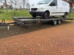 Mooie strakke dubbele autotransporter autoambulance, Auto diversen, Aanhangers en Bagagewagens, Ophalen, Gebruikt