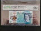 Engeland 5 ponds 2015 PMG68, Postzegels en Munten, Ophalen of Verzenden
