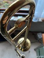 Trombone, Muziek en Instrumenten, Blaasinstrumenten | Trombones, Gebruikt, Ophalen of Verzenden, Met koffer