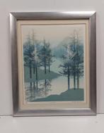 *Zeefdruk James Hagen *Deep Lake*, Ophalen