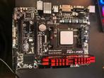 amd moederbord + cpu, Computers en Software, Moederborden, Ophalen, Socket FM2, DDR3, AMD