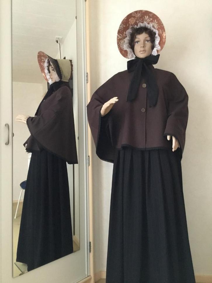 Dickens Dameskostuum, Kleding | Dames, Jasjes, Kostuums en Pakken, Nieuw, Kostuum of Pak, Maat 38/40 (M), Bruin, Ophalen of Verzenden