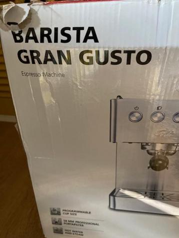 Solis Barista Gran Gusto 1014 espresso machine NIEUW in doos beschikbaar voor biedingen