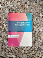 Studieboek basisstudie in het boekhouden, Ophalen, Beta, Zo goed als nieuw, HBO