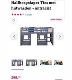 Halfhoogslaper inclusief lattenbodem zonder matras, Ophalen, Gebruikt, Halfhoogslaper