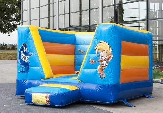 Springkussen Ocean 4x3m - Ideaal voor kinderfeestjes!, Hobby en Vrije tijd, Feestartikelen | Verhuur, Gebruikt, Ophalen of Verzenden