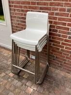 Ikea barkruk, 6 stuks 30 euro, 1 koop, Ophalen, Met voetsteun, 60 tot 90 cm, Metaal
