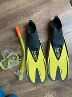 Duikbril, snorkel en zwemvliezen set, Ophalen of Verzenden, Gebruikt, Duikbril of Snorkel