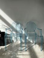 2 Kartell Lou Lou Ghost kids chair, Huis en Inrichting, Ophalen, Overige materialen, Twee, Blauw