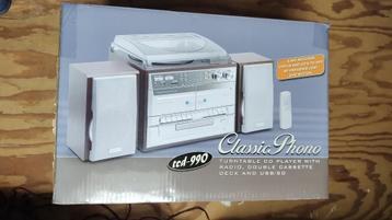 Te koop retro muziekinstallatie beschikbaar voor biedingen