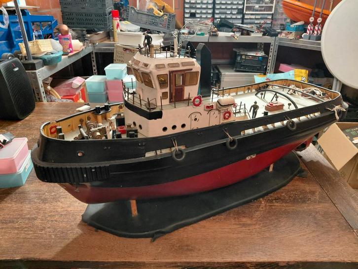 RC Smit Nederland Opknapper, Hobby en Vrije tijd, Modelbouw | Boten en Schepen, Gebruikt, Groter dan 1:32, Ophalen