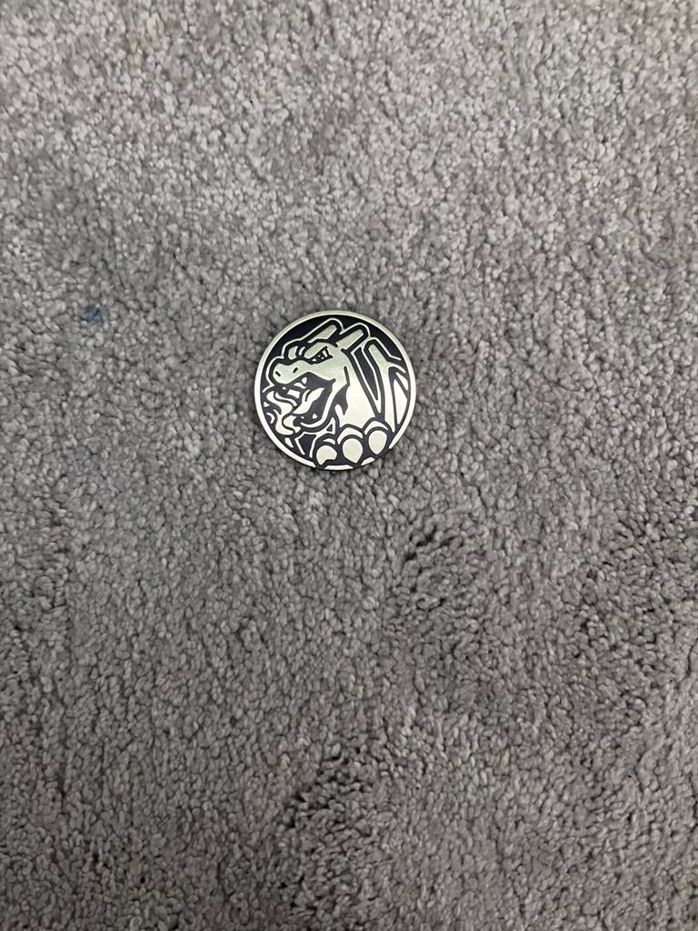 Pokemon munt charizard, Ophalen