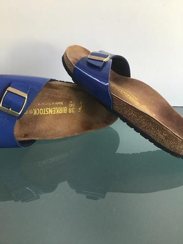 GRATIS VERZENDEN | BIRKENSTOCK Nieuwe blauwe slippers 38 beschikbaar voor biedingen