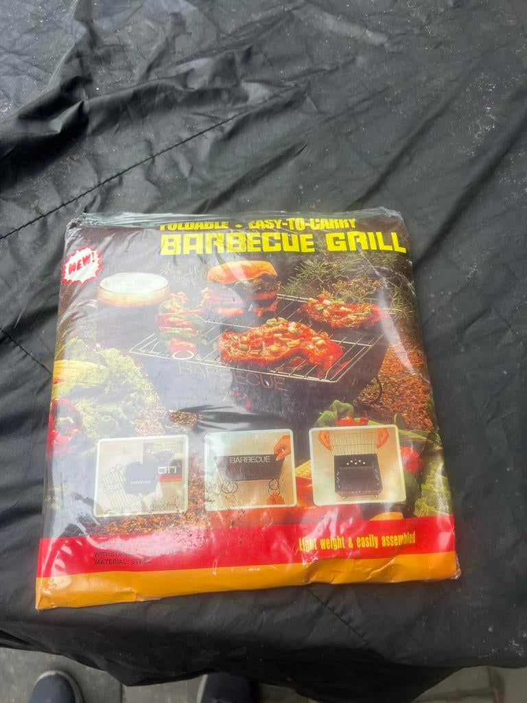 Nieuwe Draagbare Barbecue Grill, Ophalen of Verzenden, Nieuw