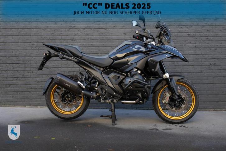 BMW R 1300 GS Triple Black / Spaakwielen goud / BTW, Motoren, Motoren | BMW, Bedrijf, Toermotor, meer dan 35 kW, ABS, Cruise Control