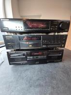 Pioneer set F-502RDS | PD-S501 Stable Platter | CT-W806DR, Ophalen of Verzenden, Cd-speler, Pioneer