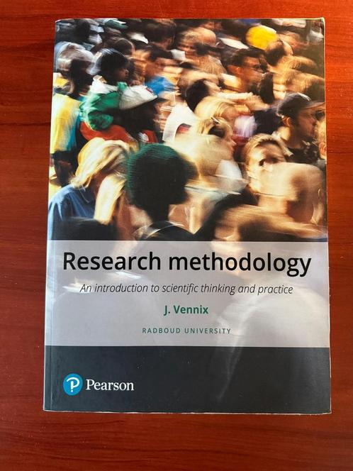 Jac Vennix - Research methodology, Boeken, Schoolboeken, Zo goed als nieuw, Engels, Overige niveaus, Verzenden