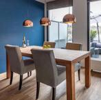 Houten eetkamertafel 200x90x78, Huis en Inrichting, Tafels | Eettafels, Ophalen, Gebruikt, Eikenhout, 200 cm of meer